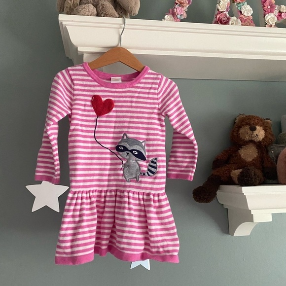 RACCOON With Heart Dress - Picture 1 of 4